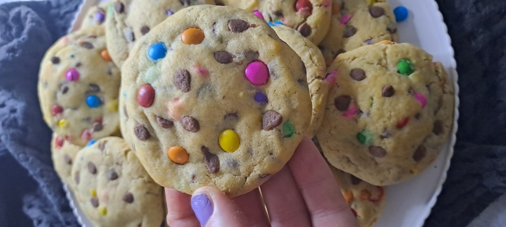 Chocolate Chip Smarties Cookie